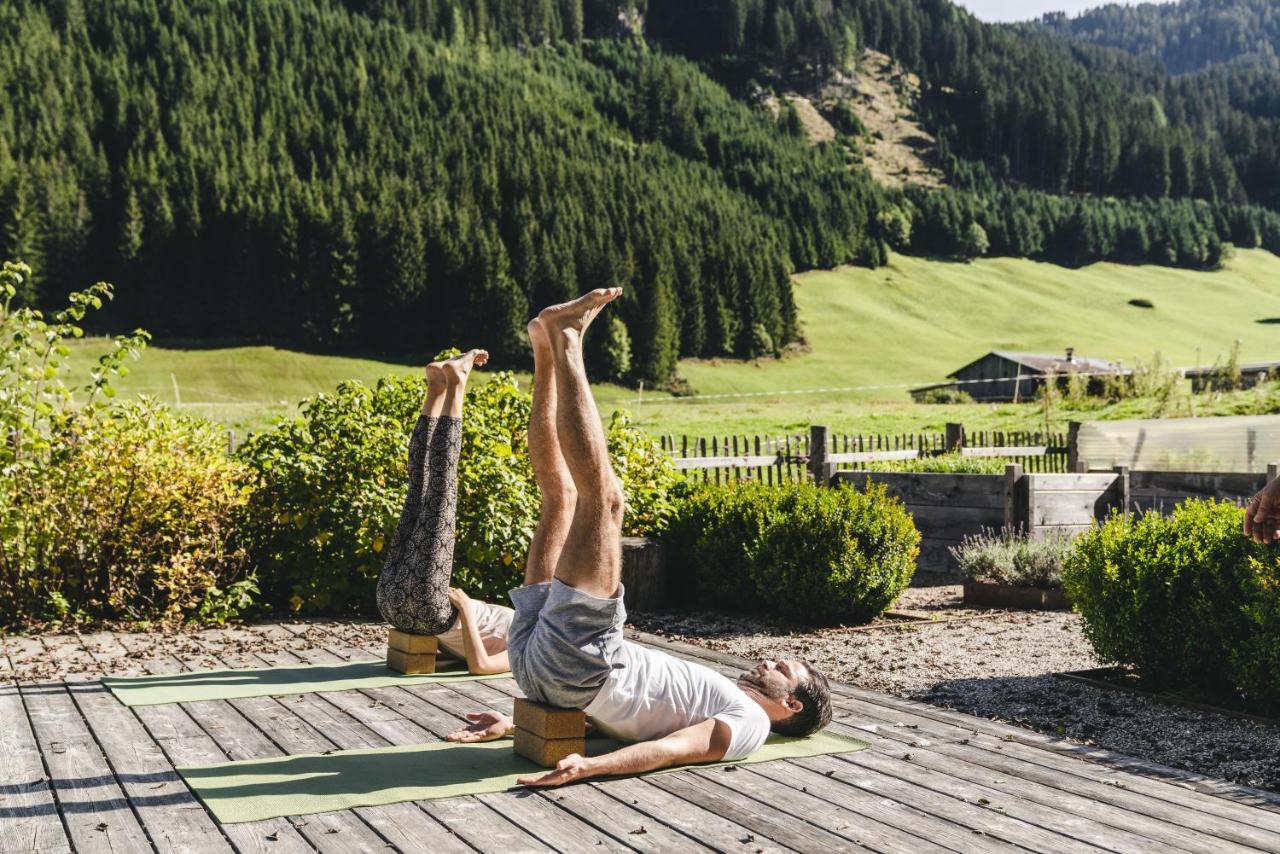 Traumhotel Alpina Superior --Yoga Und Ayurvedahotel (Adults Only) Gerlos Bagian luar foto